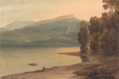 Windermere at Sunset by Francis Towne